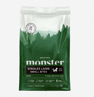 Monster Dog Grain Free Lamb Singles Small Bites